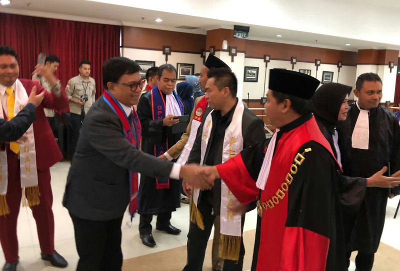 Baru Disumpah Advokat, Belasan Pensiunan Jenderal TNI & Polri Berlabuh ke DPD PERSADI DKI JAYA