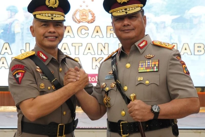 Irjen Viktor Sihombing Resmi Jabat Kapolda Bangka Belitung