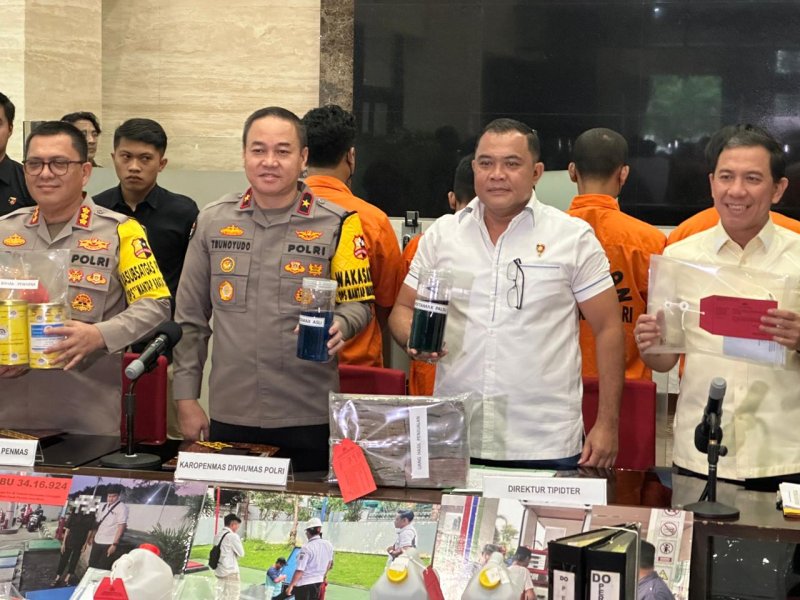 Dittipidter Polri Bongkar Empat SPBU Curang: Pertalite Dicampur Pewarna, Dijual Pertamax