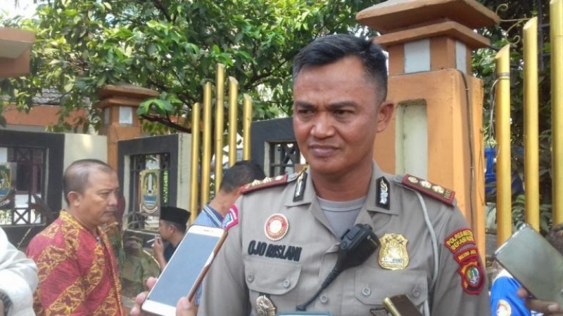 Jalan Macet di Sumber Jaya Jadi Atensi Kasat Lantas Polres Bekasi
