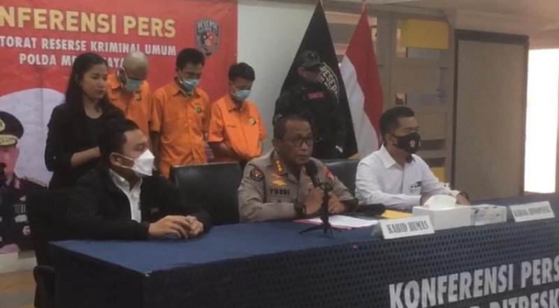 Resmob Polda Metro Jaya Bekuk Tiga Maling Spesialis Curanmor