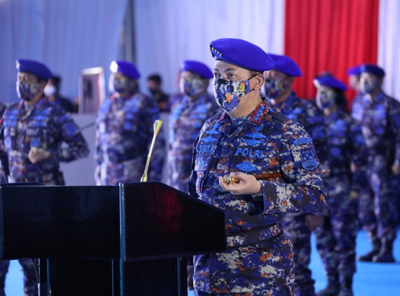 HUT ke-71 Korpolairud, Kapolri: Wujudkan Representasi Negara Hadir di Setiap Wilayah