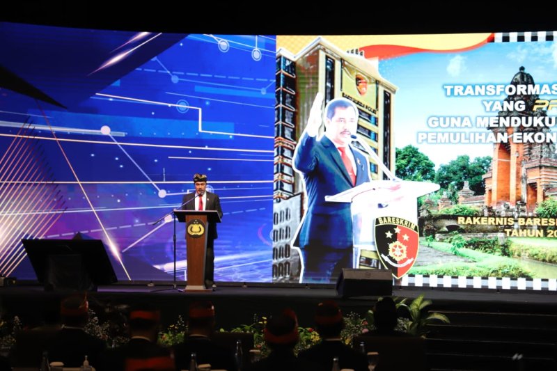 Rakernis Fungsi Teknis Reserse 2022 di Bali, Kabareskrim: Kalau Negara Ini Mau Maju Polisinya Harus Baik