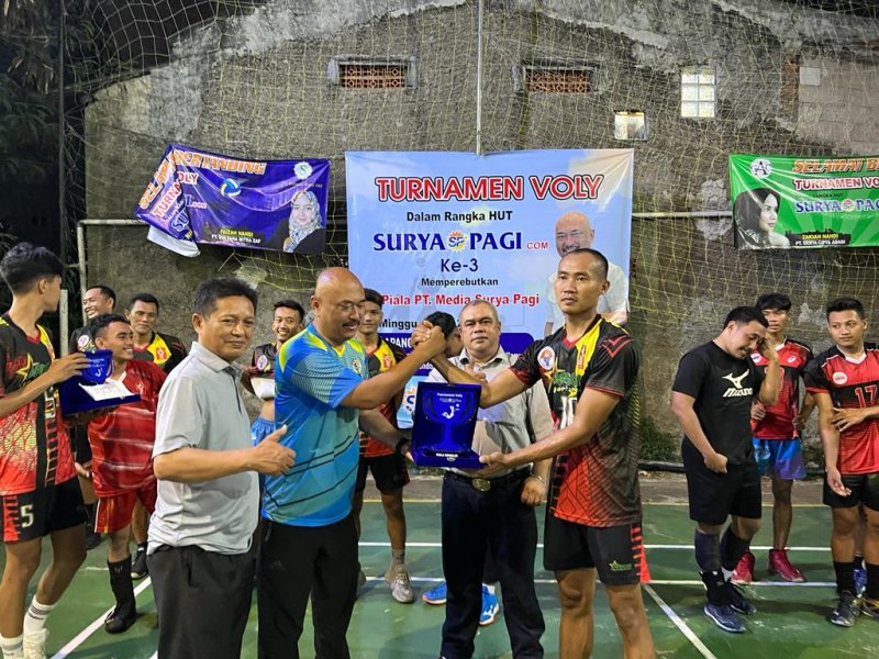 Turnamen Voli Suryapagi Ajang Pencarian Bibit Atlet