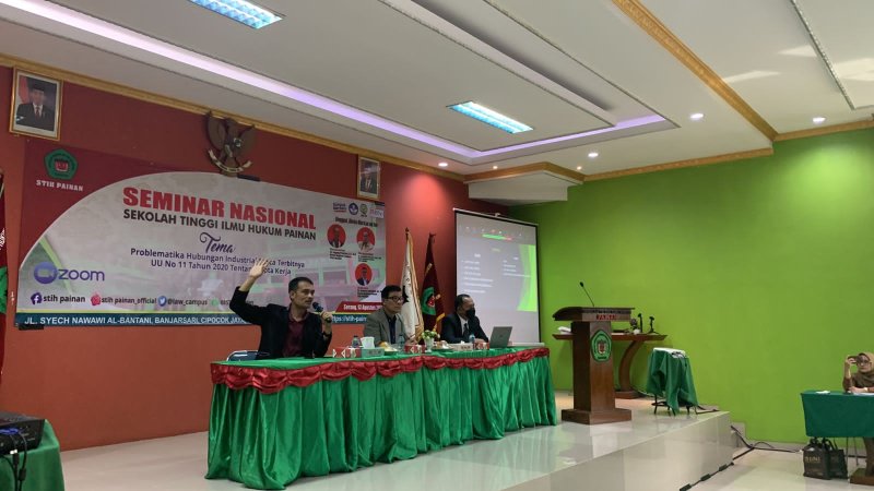 Webinar STIH Painan Diapresiasi Mahasiswa dan Kalangan Buruh