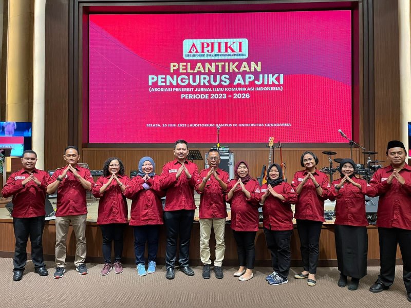 Pengurus APJIKI Periode 2023 - 2026 Dilantik di Kampus Gunadarma Depok