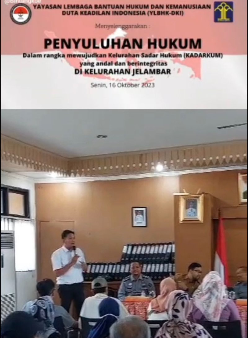 Pokdarkum Jelambar: Membangun Kesadaran Hukum Dimulai dari Masyarakat