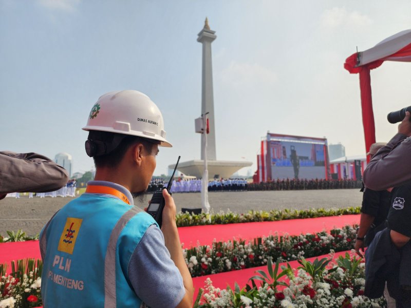 PLN Sukses Kawal Listrik Tanpa Kedip Pada Puncak HUT TNI ke-78