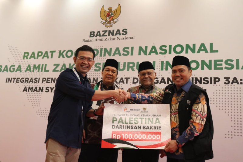 Penyaluran Donasi Kemanusiaan Palestina Tahap 2 dari Insan Bakrie