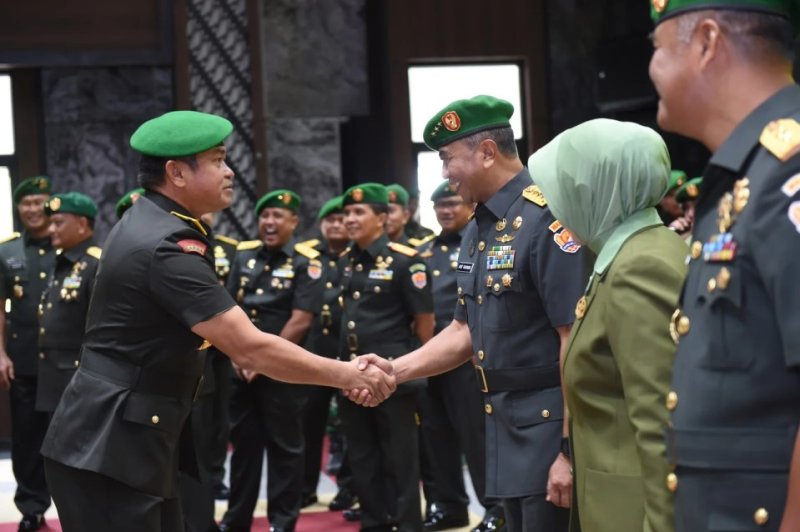 KSAD Jenderal TNI Maruli Simanjuntak Pimpin Sertijab 14 Pati TNI AD
