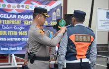 Cek Kesiapan Jelang Lebaran, Polres Depok Gelar Pasukan Ops Ketupat Jaya 2024 