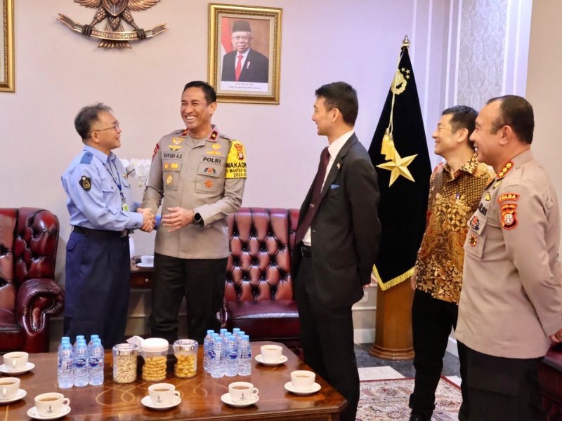 Wakapolda Metro Jaya Terima Kunjungan Kehormatan Dubes dan Polisi Jepang