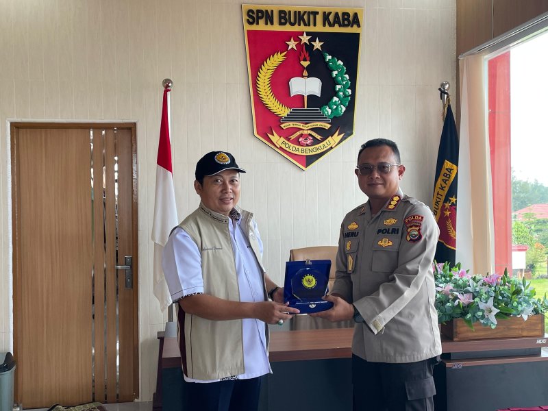 Tim Kompolnas Dipimpin Mohammad Dawam Kunjungan Kerja ke SPN Bukit Kaba Polda Bengkulu