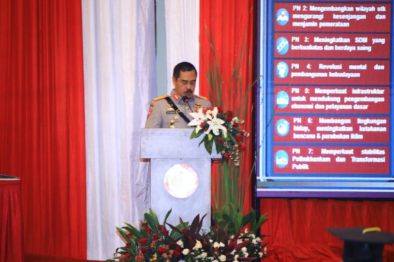 Wakapolri Harapkan Lulusan S1, S2 dan S3 STIK Tahun 2024 Mampu Jadi Agen Perubahan