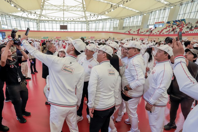 Dilepas Pj Gubernur Heru, Atlet Jakarta Optimis Juara Umum PON XXI/2024 
