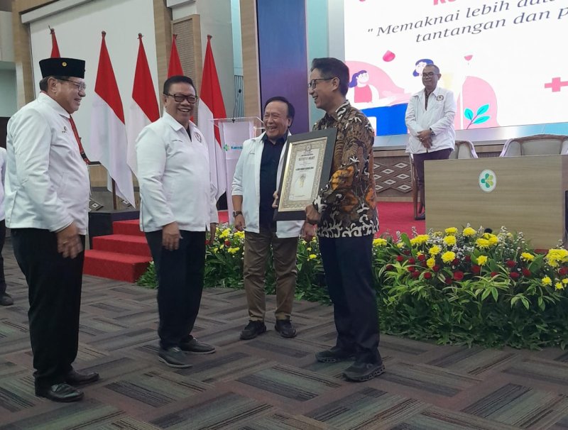 KDDI Segera Tindak Lanjuti Tawaran BPPJS Bantu Adakan Sarana Pendataan Donor Darah 