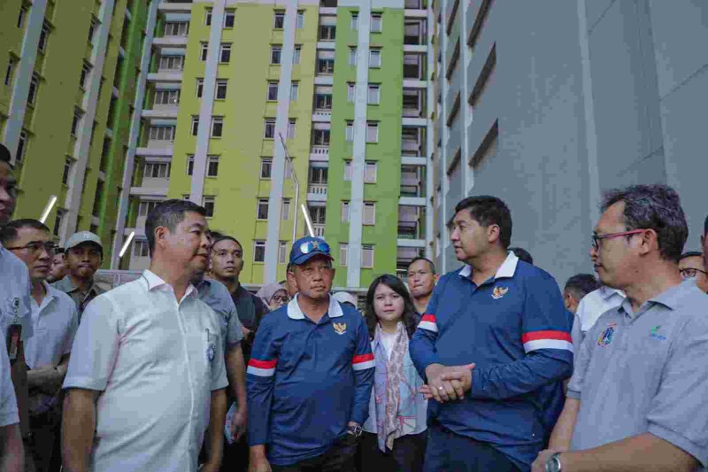 Pj. Gubernur Teguh Dukung Kebijakan Gratiskan Biaya Sewa Rusun untuk Warga Eks Kebakaran Manggarai