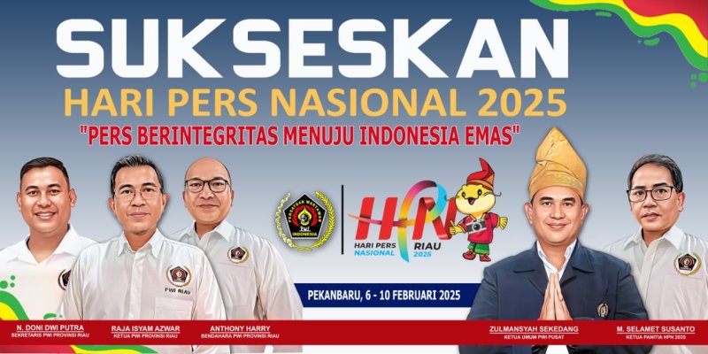 Puluhan Tokoh Pers Nasional Siap Hadiri HPN Riau 2025 