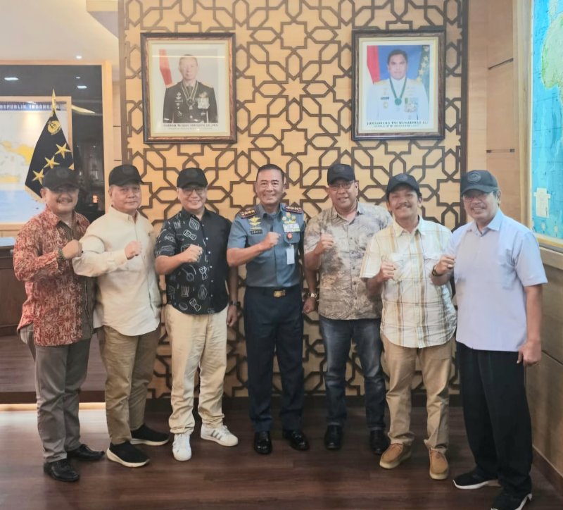 Sinergi Media dan TNI AL, PWI Jaya Kunjungi Mako Armada RI