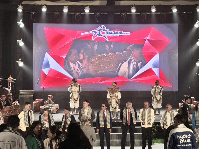 Kejuaraan Anggar Asia 2025 Wujud Nyata Olahraga dan Pariwisata Bisa Berdampingan