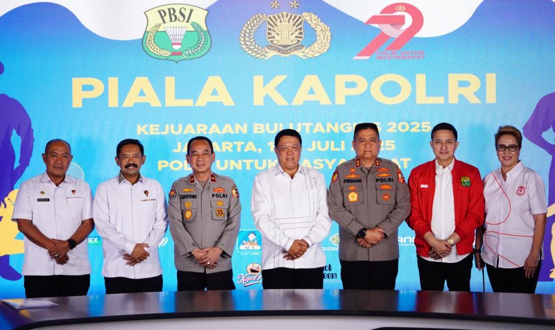 Kapolri Cup 2025 Siap Digelar, 547 Peserta Siap Berlaga di Kejuaraan Bulu Tangkis Bhayangkara ke-79