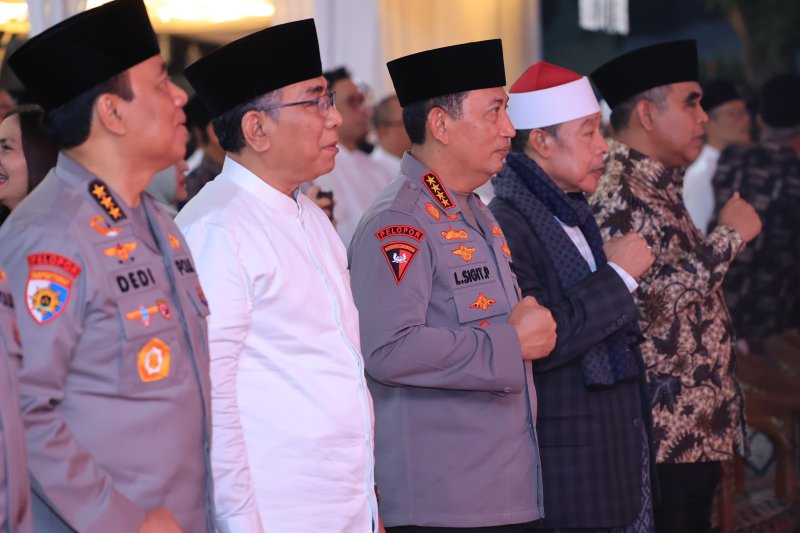 Kepemimpinan Kapolri Sigit Prabowo Diamini Ketua PBNU Bawa Ketentraman di Masyarakat