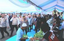 Kapolri Kembali Resmikan dan Groundbreaking SPPG di Kalsel, Dukung Program MBG