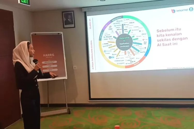 Praktisi Media Haresti Asysy: AI Mitra Kerja Strategis Jurnalis, Bukan Musuh