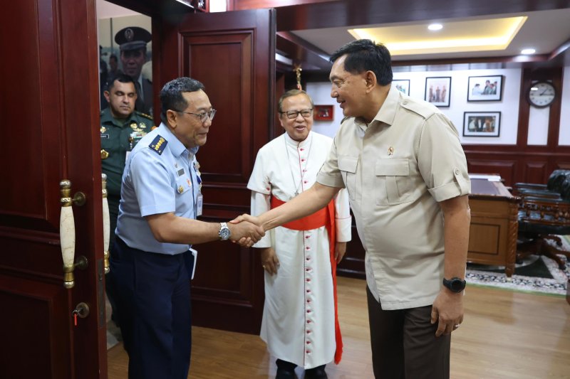 Menhan Terima Kunjungan Uskup Agung Jakarta: Perkuat Persatuan Bangsa