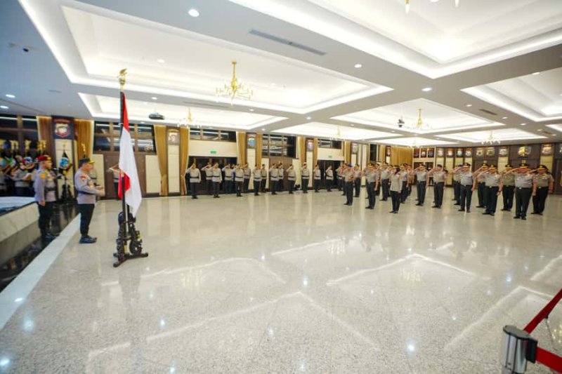 27 Pati Polri Naik Pangkat, Empat Naik Menjadi Komisaris Jenderal