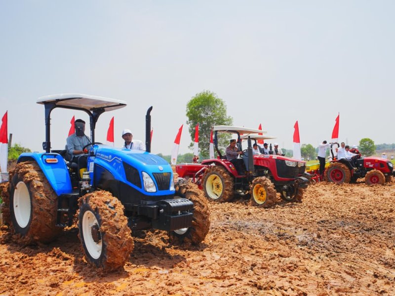 Wapres Gibran Pimpin Tanam Jagung Serentak Kuartal IV Polri, Komitmen Dukung Swasembada Pangan