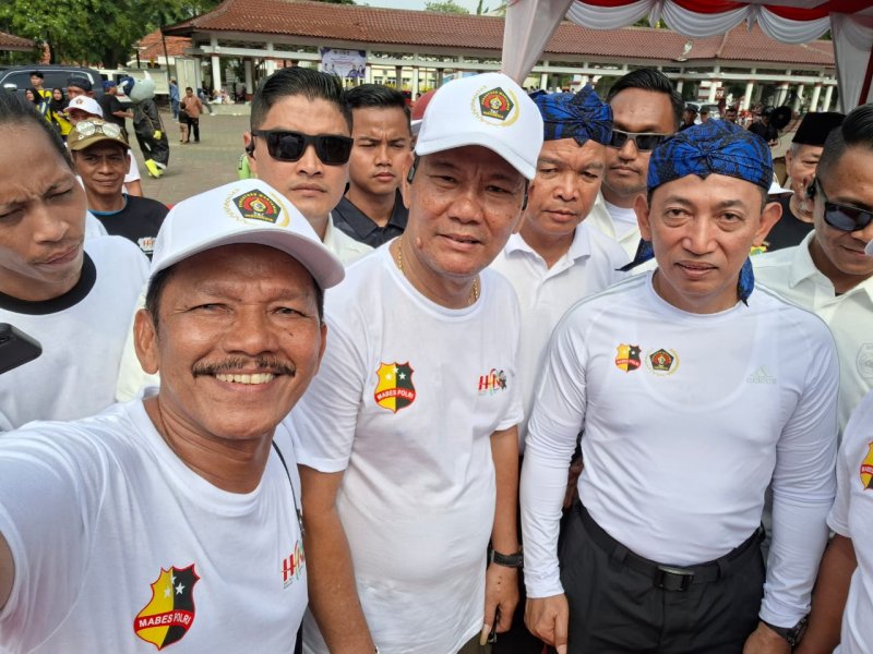 Kapolri Hadir di Acara Jalan Santai PWI, Tekankan Pentingnya Sinergi dengan Pers