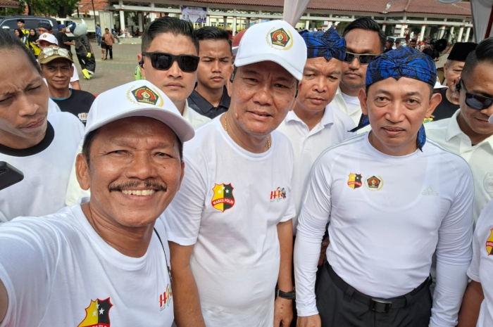 Kapolri Hadir di Acara Jalan Santai PWI, Tekankan Pentingnya Sinergi dengan Pers