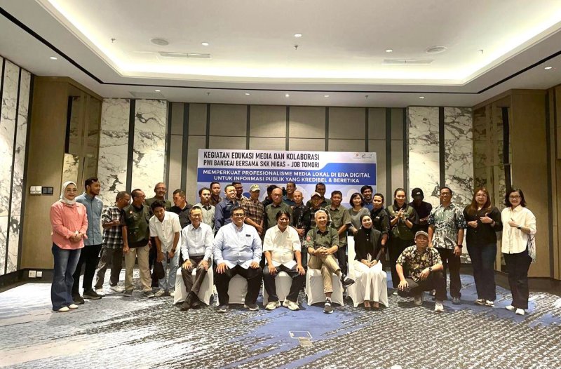 SKK Migas dan JOB Tomori Gelar Edukasi Media Bersama PWI Banggai di Yogyakarta