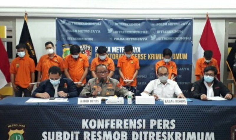 Komplotan Begal Pesepeda Diciduk Resmob Polda Metro, 1 Tewas Didor