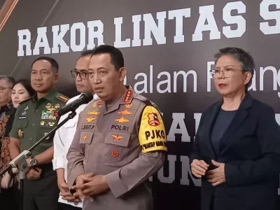 Kapolri Sigit Gelar Rakor Lintas Sektoral Pengamanan Nataru 2024