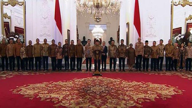 Susunan Kabinet Merah Putih Presiden Prabowo Subianto